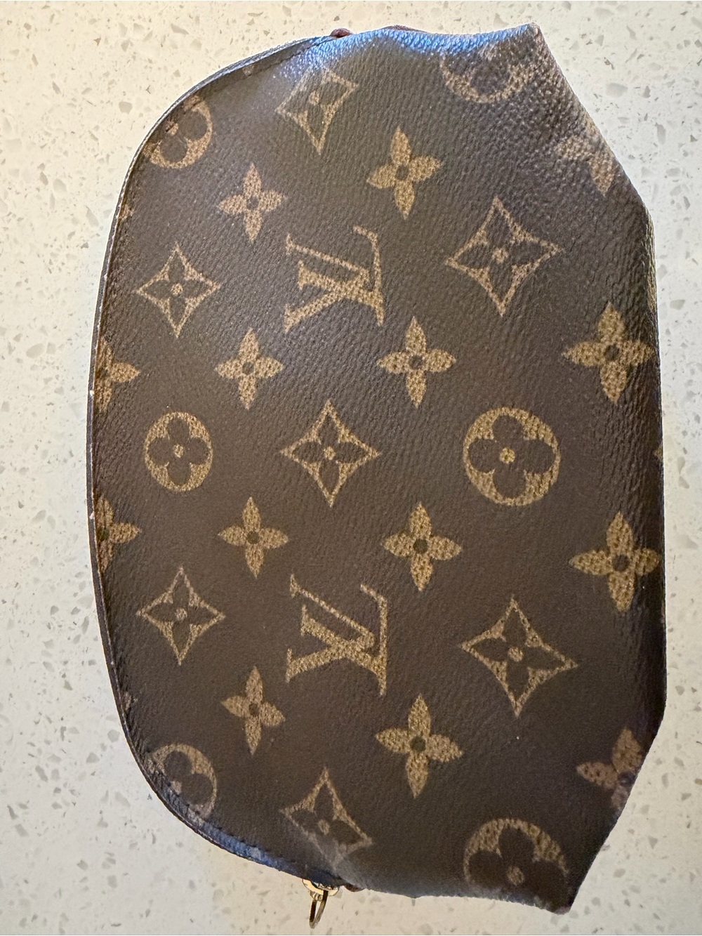 Louis Vuitton Monogram Cosmetics Pouch in Brown